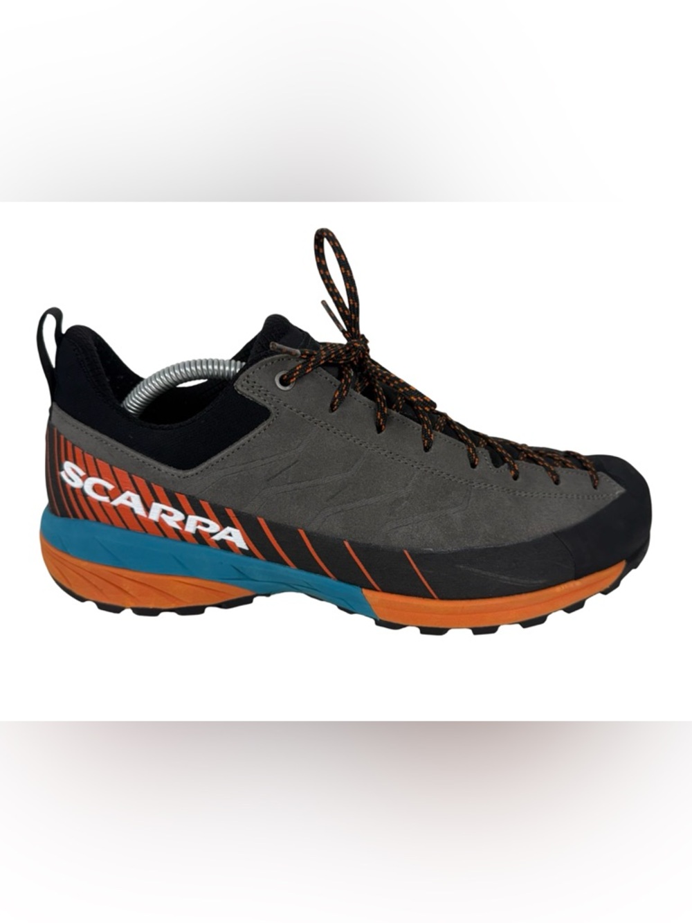 Scarpa Mens Mescalito Gray Approach Shoes 72100 350 Mens Size US 10 1/3 EU 43.5